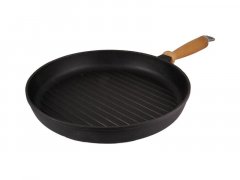 Сковорода чугунная 280х40 гриль