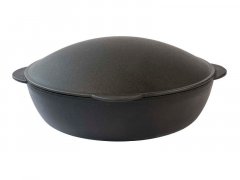 Жаровня 400х100 с крышкой Садж