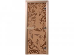 Двери Doorwood Бронза с матированием венеция инверт
